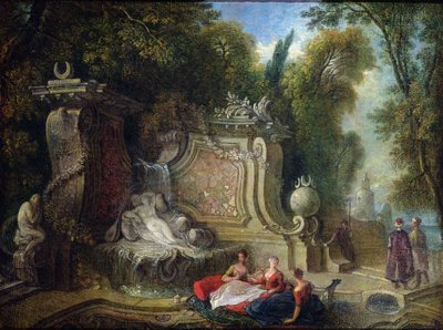 Giardino orientale da Jacques de Lajoüe